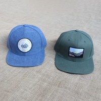 Topi Snapback 6 Panel Berbahan Kanvas Ripstop dengan Logo Patch Tenun Kustom, Model Vintage untuk Pria & Wanita, Kasual, Cocok untuk Hiking & Aktivitas Luar Ruangan, Produk Terlaris