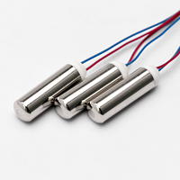 Moteur CC à balais étanche JRX 0724-1 7*24mm 1.5V à couple élevé pour appareils électroménagers, vibrateurs sexuels, brosse à dents à aimant permanent