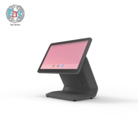 Terminal POS con Pantalla Táctil Android de 15.6 Pulgadas, Lector QR de 80mm, Software Gratuito para Comida Rápida, Solución de Caja Registradora, Wi-Fi 6, Bluetooth 5.2, 1 Año de Garantía