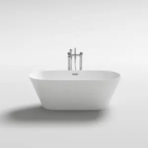 CUPC CE Approval LUGANO Acrylic Freestanding Tub Best Seller European Style Free Standing Bath Tub