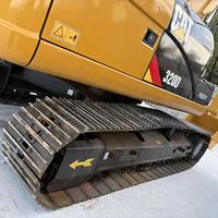 Excavatrice CAT 320D d'occasion, adaptée aux travaux de construction résidentielle, au nivellement de routes et aux projets de creusement de fossés