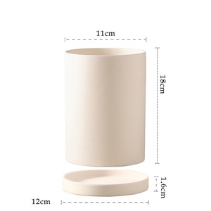Maceta de Cerámica Transpirable de Alta Calidad para Plantas y Flores, Estilo Minimalista para Uso en el Hogar y el Jardín - Product Image 4