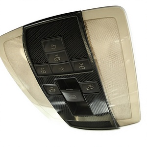 Kit de garniture de boutons pour Mercedes Benz Classe C W204, en acier inoxydable, finition mate, 2007-2010, autocollant décoratif pour l'intérieur de la voiture - Product Image 3