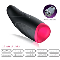 Weiche Silikon Sexy Frauen Vagina Pocket Pussy für männliche Sexspielzeug für Männer Vibrator Heizung Masturbation Cup