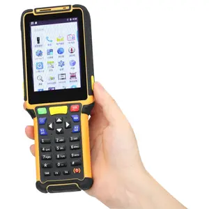 Android Pda Barcode Scanner Robuuste Express Dhl Handvat Computer 4 Inch Touch Screen En Rfid, Bieden Sdk Programma