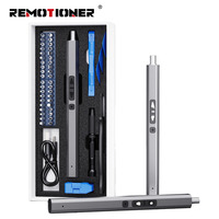Kit d'outils de réparation électrique sans fil 51 en 1, embout magnétique de précision, jeu de tournevis électriques pour bricolage, téléphone, ordinateur portable