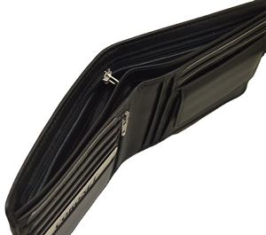 High Quality Genuine Leather <b>Men's</b> Bifold <b>Wallet</b> RFID Feature Long Vintage Antique Design Classic Style - Product Image 4