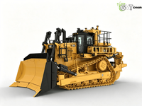 Bulldozer sur chenilles d'occasion CAT D10R CE EPA EURO 5 Diesel, Engin de construction lourd Caterpillar d'origine, Moteur et pompe 2023