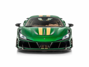 Kit de cuerpo de fibra de carbono modificado para Ferrari <span class=keywords><strong>F8</strong></span>, labio delantero envolvente grande, labio trasero, pala delantera, alerón trasero para <span class=keywords><strong>Mansory</strong></span> - Product Image 6