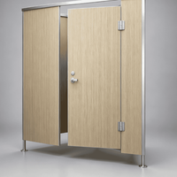 Paneles de Partición para Baño de Aleación de Aluminio, Resistentes al Fuego, Impermeables y Ecológicos, con un Diseño Moderno
