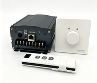 Régulateur de tension intelligent pour verre PDLC, variateur de transparence, contrôleur de gradation avec télécommande pour film de verre PDLC intelligent