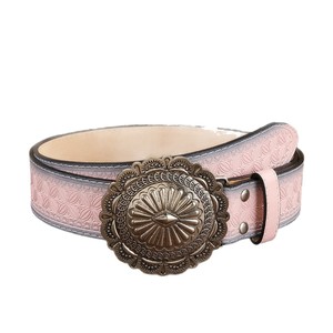 Retro stoere epoxyhars legering gespsluiting casual riem voor heren/dames; Denim stijl riem 2-4cm breed, veelzijdig voor jeans & rokken - Product Image 5