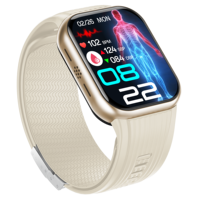 Montre connectée ERON TK67 nouvelle génération avec surveillance de la pression artérielle, appels Bluetooth, moniteur de fréquence cardiaque et SpO2 pour hommes et femmes