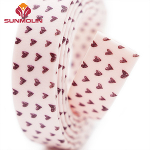 Individuell Bedrucktes Hundehalsband und Leine in Rosa, Wasserfestes, mit TPU-Silikon Beschichtetes Gurtband - Product Image 3