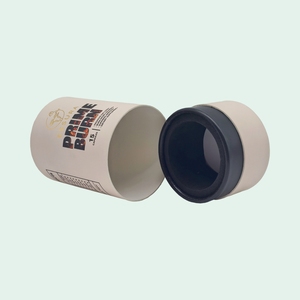 Kemasan Suplemen Tabung Kertas Khusus Biodegradable Wadah Tabung Karton untuk Vitamin Bubuk Protein - Product Image 3