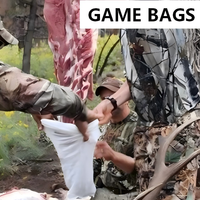 Tas Daging Tahan Lama, Portabel, Dapat Digunakan Kembali, Untuk Transportasi Daging, Berburu, Penggunaan Luar Ruangan, Tugas Berat, Dapat Dicuci, Ramah Lingkungan, Ringan