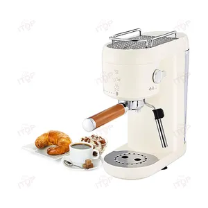 Hot Sale Espressomachine Thuis Gebruik Semi-Automatische Koffiemachine Voor Één Persoon Automatisch Melkschuim Alles-In-Één Machine