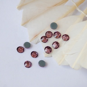 De diseño de moda <span class=keywords><strong>Lt</strong></span> amatista de cristal piedras Strass y cristales Thermo diamantes de imitación - Product Image 4