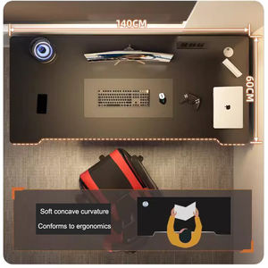 Fabrik Großhandel Gaming Tisch Set <span class=keywords><strong>Mdf</strong></span> Top PC <span class=keywords><strong>Computer</strong></span> Gaming Schreibtisch Gaming Desktop Tisch für Home Office - Product Image 6