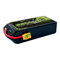 Batteries Li-ion polymère haute capacité personnalisées en usine, 25C 23.4v 6S 22000mah, cellule Lipo rechargeable pour drone FPV UAV, hélicoptère