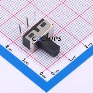 SS-12D11-G090 Slide Switch Through hole,13.4x6.6x6.4mm Switch Single Pole Double Throw Rectangle Pin Header PC Pin 13.4mm - Product Image 1
