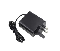 Catu Daya Raspberry Pi 5 PD 27W 5.1V 5A Pengisi Daya USB Tipe C dengan Material ABS Mendukung Colokan JP/AU/CN/UK/US/EU untuk RPI 5
