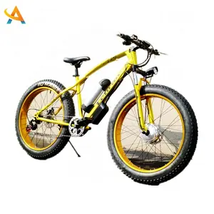 48v 350W الطاقة الدهون الاطارات دراجة كهربائية/سنو ebike/عجلة شاطئ كهربي دراجة