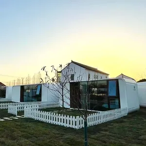 Nuova Casa <span class=keywords><strong>Vacanze</strong></span> Prefabbricata Apple Cabin, Casa Container in Acciaio Portatile di Alta Qualità, Espandibile, Negozio, Appartamento, Mini Casa - Product Image 2