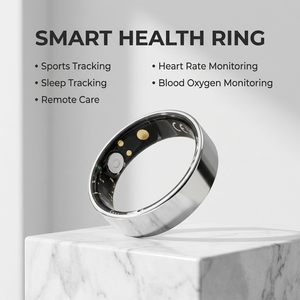 OEM ODM SDK Smart Ring Health Monitor Sport Recorder Tracker <b>for</b> Women & Men 5 ATM Waterproof AI Ring with App Android and IOS - Product Image 1