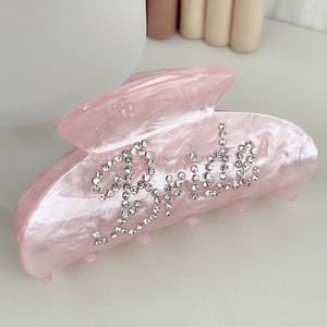 Juego de Regalo de Lujo para <span class=keywords><strong>Novia</strong></span> de 3 Piezas, <span class=keywords><strong>Bata</strong></span> de Satén + Pantuflas de Felpa + Pinza para el Cabello para Boda o Despedida de Soltera - Product Image 5