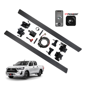 Accesorios para coche YIPIONEER <span class=keywords><strong>2023</strong></span>, estribo eléctrico retráctil, escalones laterales de potencia para Toyota <span class=keywords><strong>RAV4</strong></span> Hilux Diesel Pickup 4x4 - Product Image 1