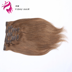 Extensions de cheveux indiens Remy vierges 100 % de luxe les plus populaires 2025, à clipser, longueur 12-30 pouces, double trame - Product Image 2