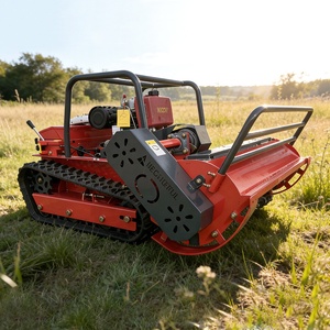 Tondeuse robot télécommandée à moteur diesel, broyeur lourd à fléaux pour usage intensif en ferme et jardin, pour un fonctionnement à long terme - Product Image 2
