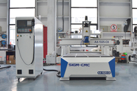 Router CNC ATC de 9KW 1300x2500mm, Máquina CNC de 3 Ejes con Control Syntec 60WE, Mesa de Vacío para Producción de Muebles de Madera