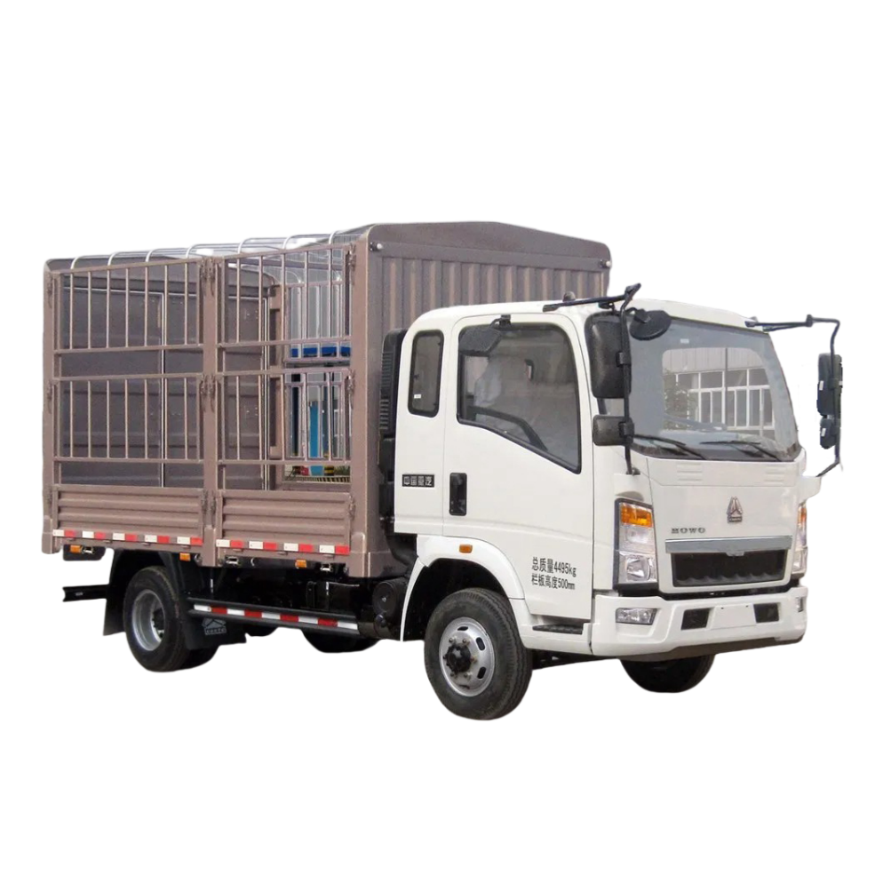 Дизельный ручной грузовой автомобиль с левым приводом евро 2 4x2 б/у Sinotruk Howo