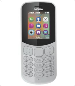 Téléphone portable d'occasion pour <span class=keywords><strong>NOKIA</strong></span> <span class=keywords><strong>130</strong></span> (version 2017) Double carte SIM Longue durée de vie de la batterie Léger Portable Clavier authentique - Product Image 4