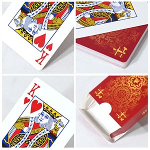 Cartes à jouer personnalisées 62x87mm, coins arrondis, impression de logo pour le jeu Guandan - Product Image 3