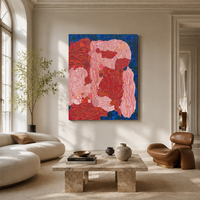 Peinture sur toile abstraite de chat 100% peinte à la main, art mural moderne en huile noir et jaune pour la décoration de la maison, de l'hôtel et de la villa