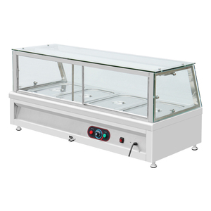 Équipement de cuisine d'hôtel <span class=keywords><strong>professionnel</strong></span> réchauffeur électrique d'acier inoxydable de catégorie comestible utilisé chariot chaud sûr de banquet - Product Image 2