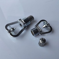 Tête de sprinkler d'incendie ZSTWB15-40, buse centrifuge à brume d'eau en acier inoxydable DN15, type à impact à vitesse moyenne, anti-poussière