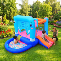 Trampoline gonflable d'extérieur Lovekids pour enfants, château gonflable, équipement d'amusement, parc sportif, centre commercial, parc d'aventure, 200 kg