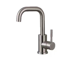 Prix usine Mini robinet d'eau mélangeur 360 bec rotatif robinet de salle de bain tuyau coudé Flexible vanne en céramique salle de bain Bar bassin robinet