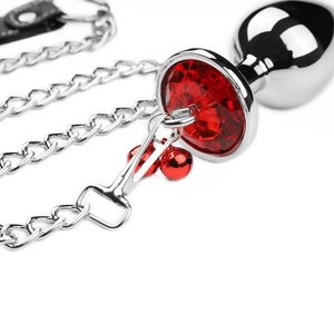 Cloches <span class=keywords><strong>Plug</strong></span> <span class=keywords><strong>Anal</strong></span> avec <span class=keywords><strong>laisse</strong></span> jouets pour adultes godemichet <span class=keywords><strong>Anal</strong></span> en métal jouets sexuels en alliage d'aluminium pour hommes et femmes Juguetes Sexuales - Product Image 6