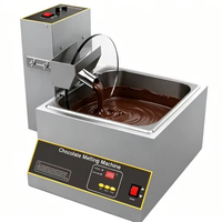 Équipement commercial de chauffage et de mélange à température constante pour la sauce chocolatée, pour la fusion du chocolat dans les chaînes de gâteaux et desserts