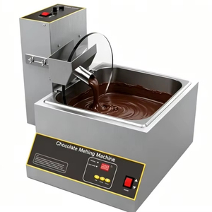 Équipement commercial <span class=keywords><strong>de</strong></span> chauffage et <span class=keywords><strong>de</strong></span> mélange à température constante pour la sauce chocolatée, pour la fusion du chocolat dans les chaînes <span class=keywords><strong>de</strong></span> gâteaux et desserts - Product Image 1