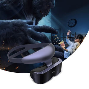 แว่นตา <span class=keywords><strong>VR</strong></span> อัจฉริยะระบบแอนดรอยด์แบบพกพาเครื่องเล่นเพลงในโรงภาพยนตร์ดิจิทัลใช้ง่ายหน้าจอขนาดยักษ์เครื่องเล่น <span class=keywords><strong>VR</strong></span> แบบไร้สาย - Product Image 3