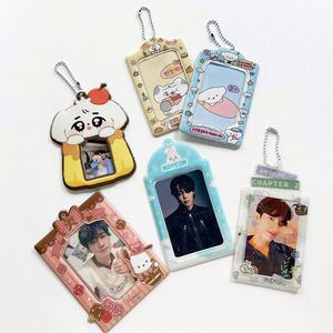 Offre Spéciale – Porte-cartes photo Kpop personnalisé en PVC/acrylique, design sur mesure, carte vierge avec porte-clés, album pour cartes photo - Product Image 5