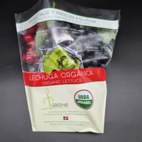Sacs d'emballage en plastique CPP perforés thermosoudés sur mesure, impression en héliogravure, qualité alimentaire, résistants à l'humidité, recyclables pour