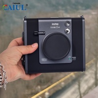 Lentille en cuir anti-perte et anti-rayures WIDE Evo Lens Cap Sticker Evo Accessories Wide Lens Film Camera Protective