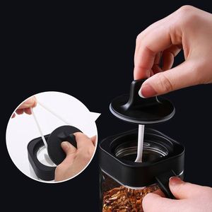 1 برطمانات ملح وسكر ، <span class=keywords><strong>3</strong></span> + برطمانات توابل مع ملعقة وصينية بهار - Product Image 4